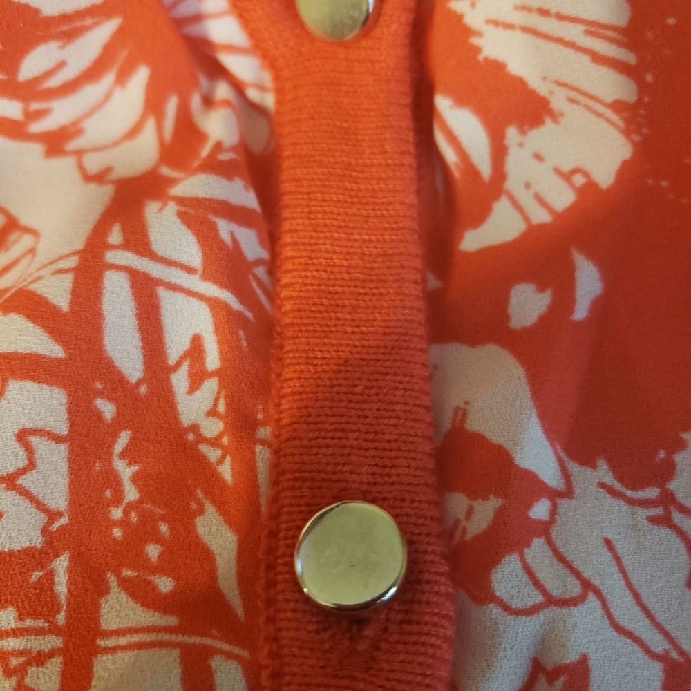Printed Cardigan